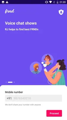 FRND android App screenshot 0